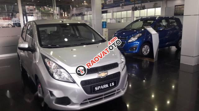 Bán xe Chevrolet Spark LS năm 2017, màu trắng, 295tr-2