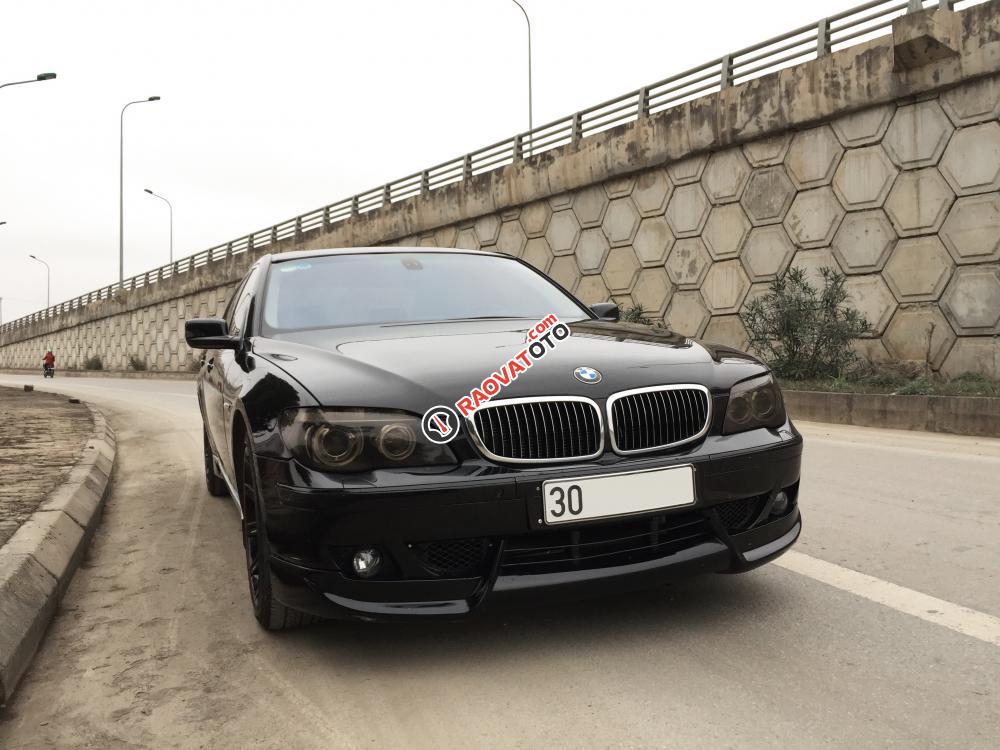 Cần bán BMW 750Li 2005, ĐK lần đầu 2007, màu đen + body kit + chính chủ-0