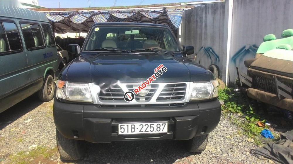 Bán Nissan Patrol đời 1999, màu đen, nhập khẩu nguyên chiếc-4