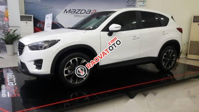 Bán Mazda CX 5 đời 2017, màu trắng, giá chỉ 790 triệu-1