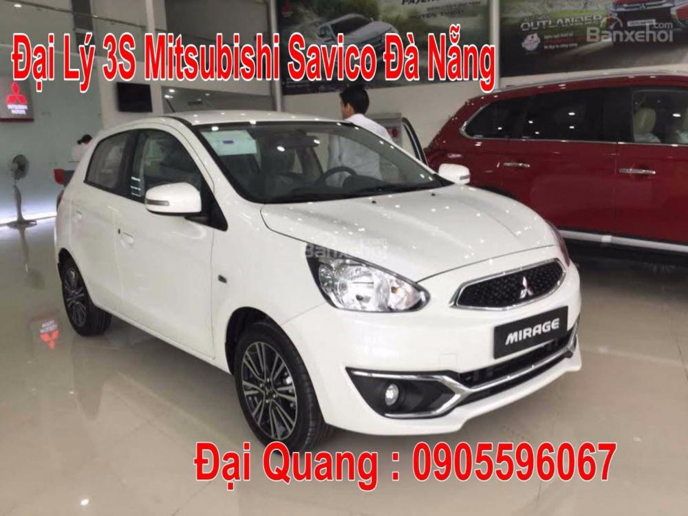 Bán xe Mitsubishi Mirage đời 2017, màu trắng, nhập khẩu  -3