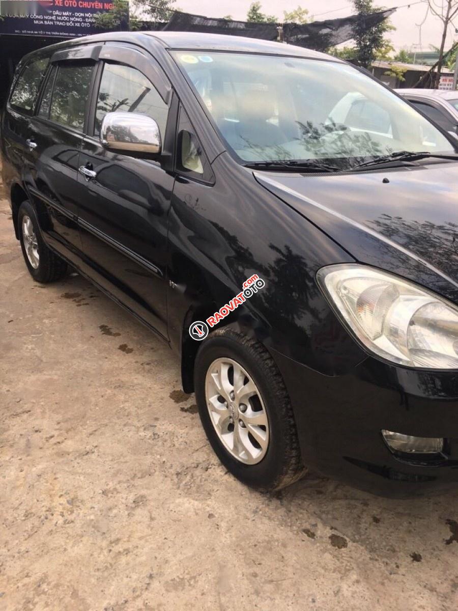 Bán Toyota Innova 2006, màu đen xe gia đình-3