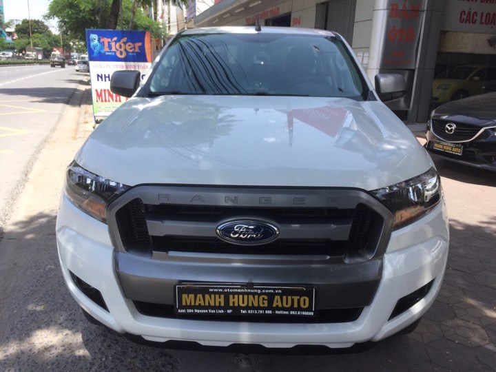 Bán xe Ford Ranger XLS 4x2 2.2AT 2016, màu trắng, nhập khẩu-1