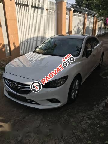 Bán ô tô Mazda 6 đời 2015, màu trắng-2