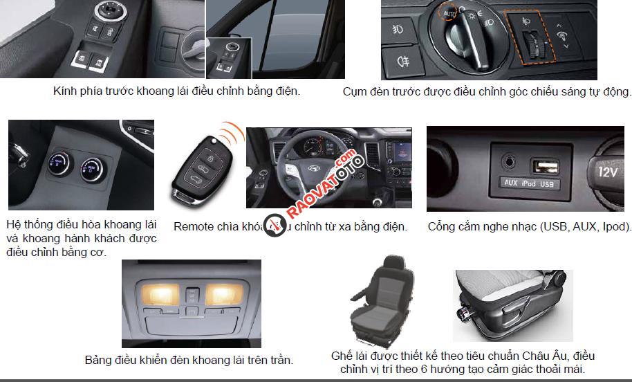 Giá xe khách 16 chỗ Hyundai Bus Mini, xe khách 16 chỗ, H350, Hyundai solati-5