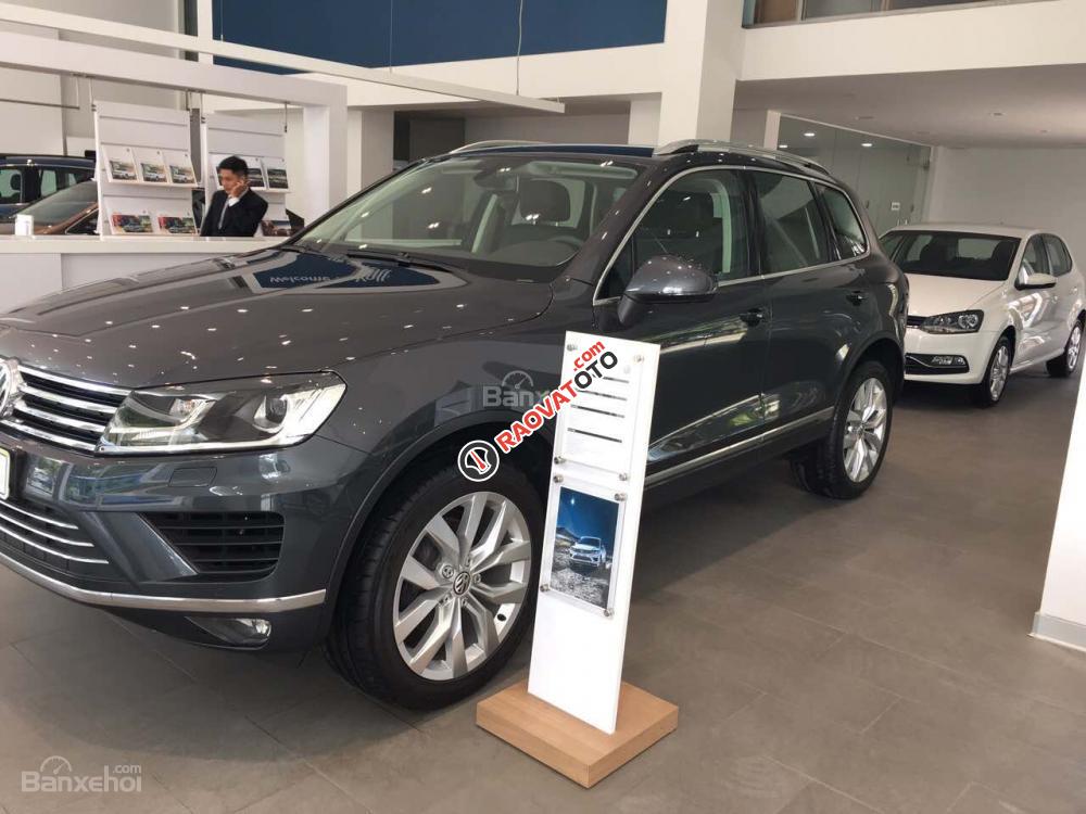 Bán Volkswagen Touareg GP đời 2014, màu xám (ghi), nhập khẩu Đức. LH Hương 0902.608.293, cam kết giá tốt nhất-15