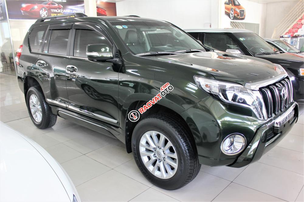 Bán ô tô Toyota Prado TXL đời 2016, màu xanh bộ đội-7