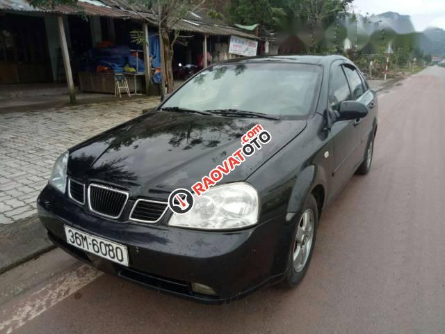 Bán Daewoo Lacetti đời 2004, màu đen giá cạnh tranh-1