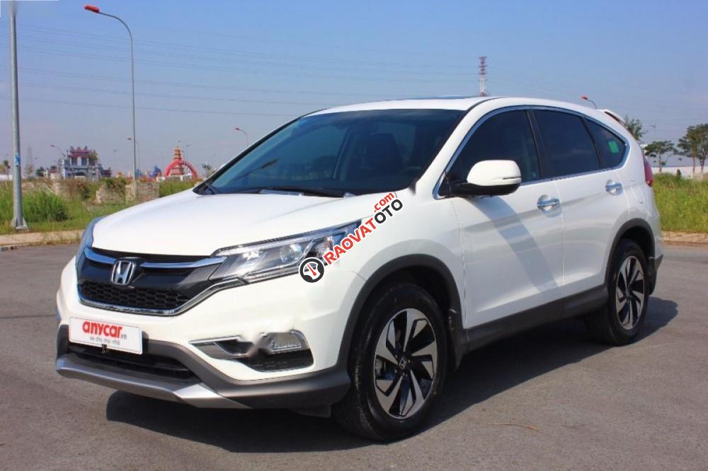 Cần bán lại xe Honda CR V đời 2017, màu trắng-2