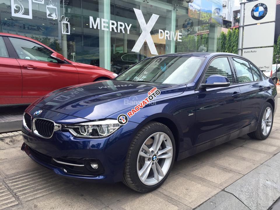 BMW 3 Series 330i năm 2017, màu xanh, xe nhập, cam kết giá rẻ nhất, có xe giao ngay-0