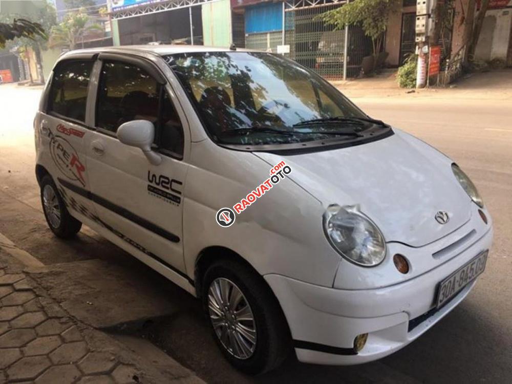 Bán xe Daewoo Matiz đời 2008, màu trắng chính chủ-0