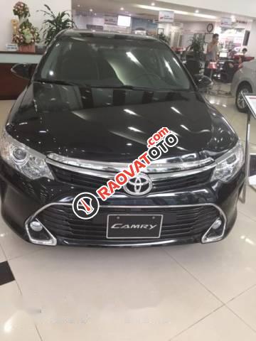 Bán Toyota Camry 2.5Q sản xuất 2016, màu đen-0