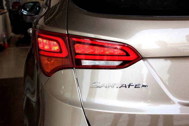 Bán Hyundai Santa Fe đời 2017, màu nâu, nhập khẩu nguyên chiếc-7