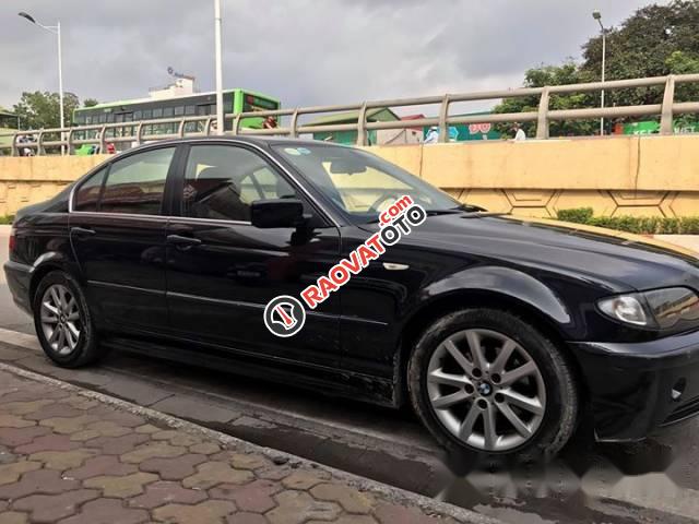 Bán xe BMW 3 Series 318i sản xuất 2005, màu đen, nhập khẩu-0