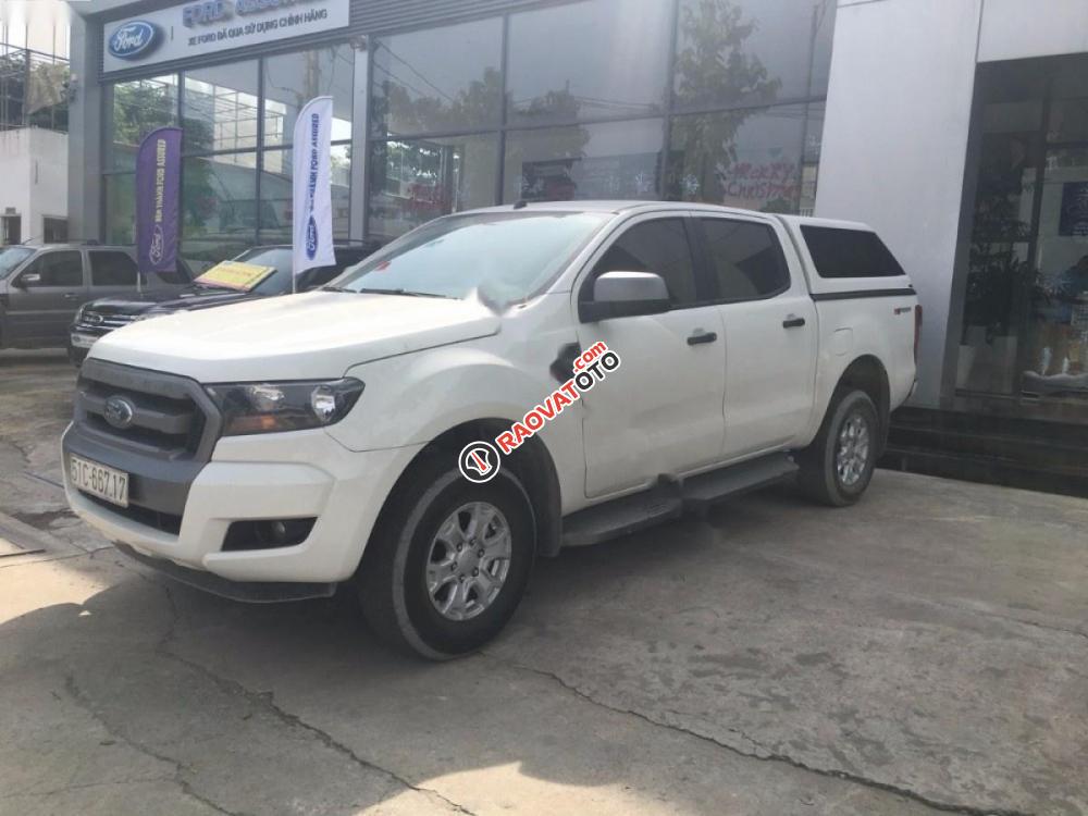 Bán Ford Ranger XLS MT đời 2015, màu trắng, nhập khẩu nguyên chiếc, 570tr-1