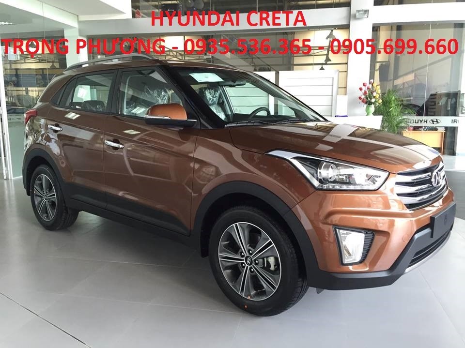 Bán ô tô Hyundai Creta đời 2017, màu nâu, nhập khẩu  -4