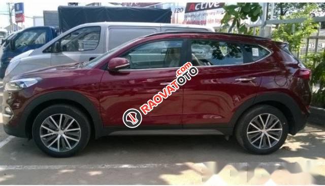 Bán xe Hyundai Tucson đời 2017, màu đỏ, giá tốt-2