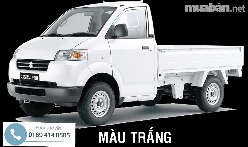 Bán Suzuki Super Carry Pro năm 2017, màu trắng, xe nhập -0