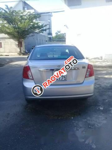 Cần bán gấp Daewoo Lacetti đời 2007, màu bạc chính chủ, 188 triệu-0