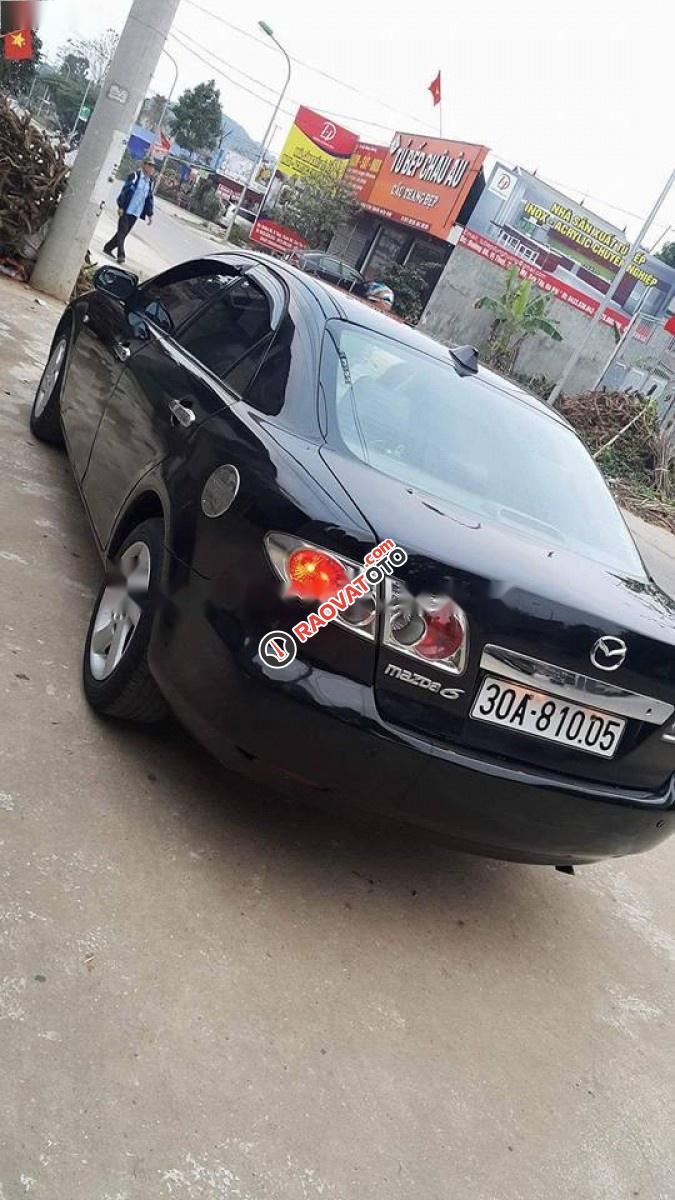 Bán Mazda 6 đời 2004, màu đen, giá 225tr-2