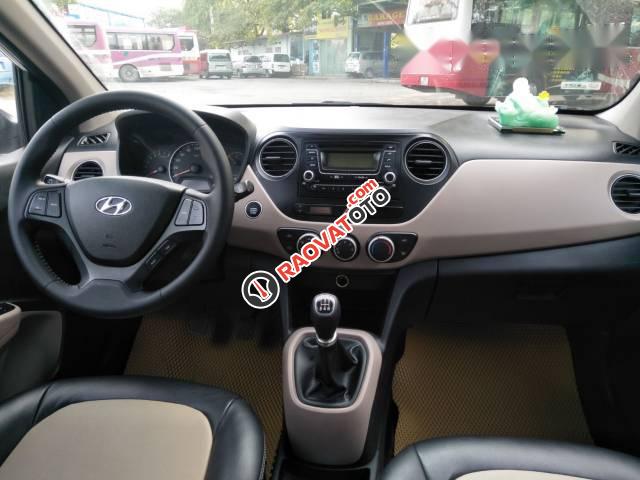 Bán ô tô Hyundai Grand i10 sản xuất 2015, màu trắng số sàn, 318 triệu-3