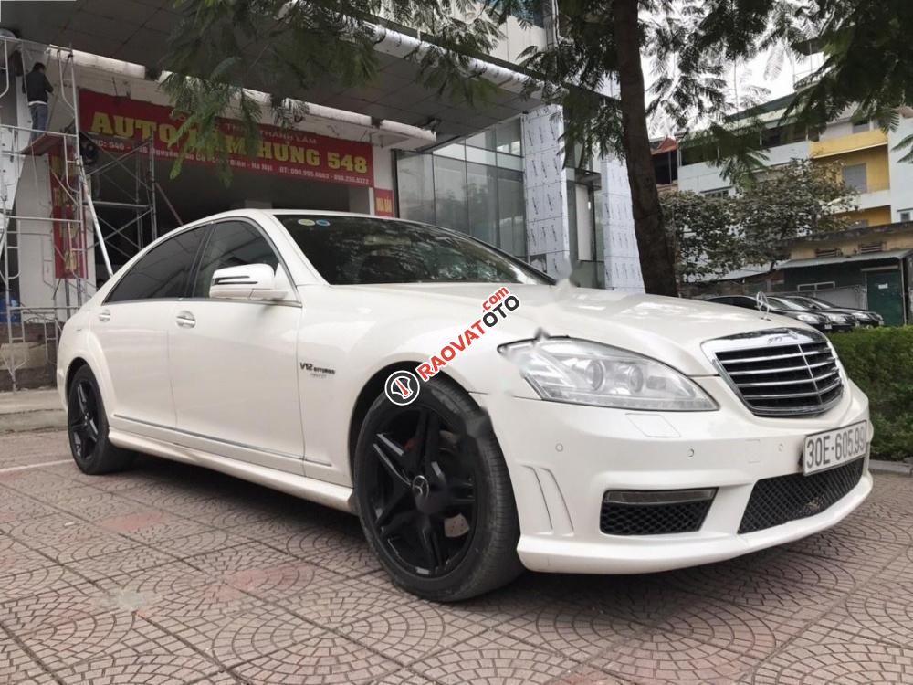 Cần bán Mercedes S350 đời 2005, màu trắng, xe nhập số tự động-1