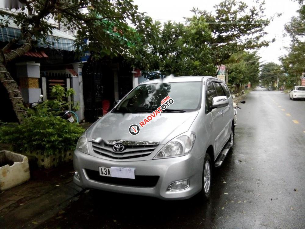 Bán ô tô Toyota Innova đời 2009, màu bạc-3