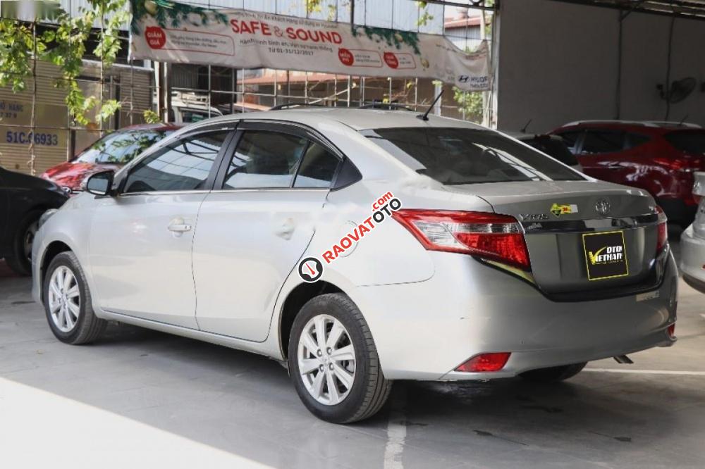 Bán xe Toyota Vios 1.5E MT đời 2016, màu bạc giá cạnh tranh-3