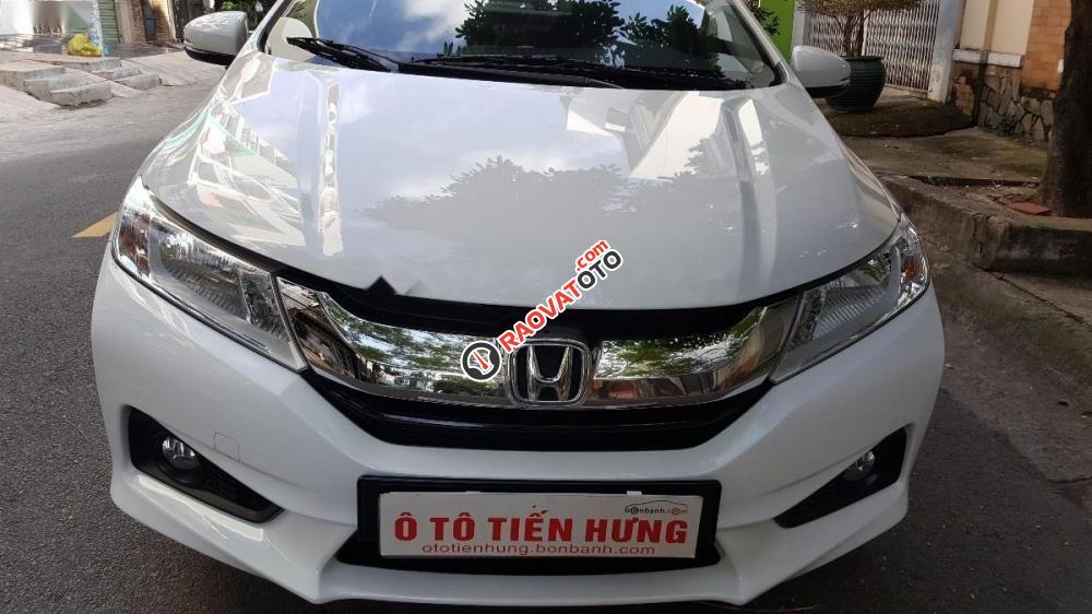 Xe Honda City Ivtec đời 2015, màu trắng còn mới-5