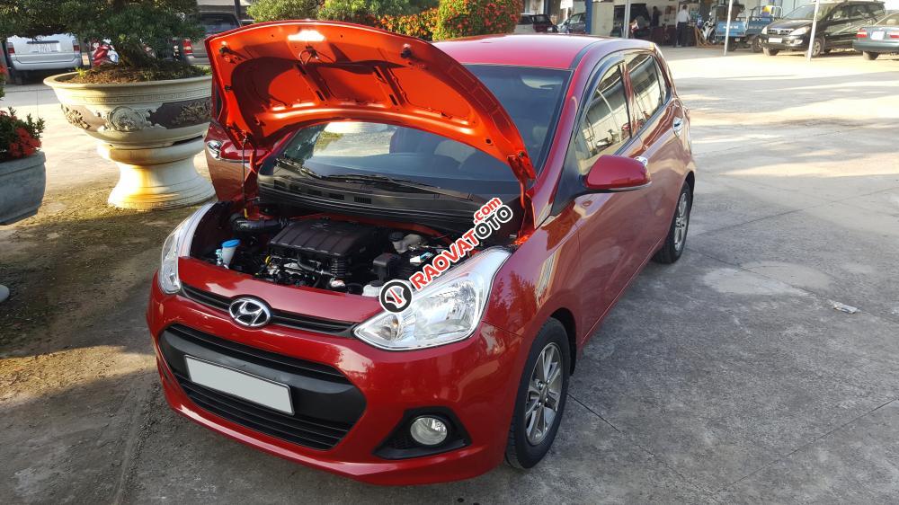 Bán Hyundai Grand i10 1.0MT 2WD đời 2015, màu đỏ, nhập khẩu nguyên chiếc giá cạnh tranh-5