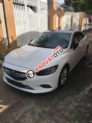 Bán ô tô Mazda 6 đời 2015, màu trắng-0