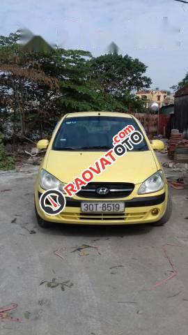 Bán Hyundai Getz sản xuất 2009, màu vàng-2