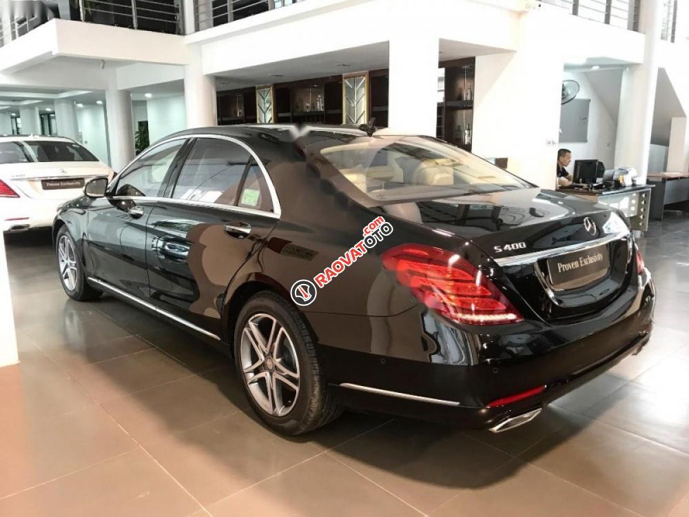 Bán Mercedes S400 đời 2017, màu đen-2