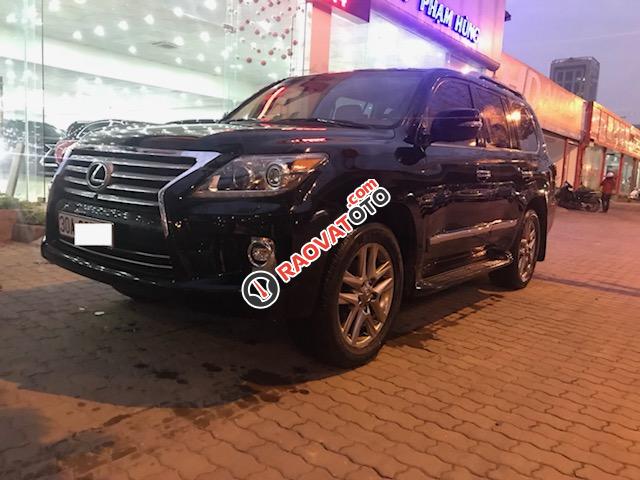 Cần bán xe Lexus LX 570 đời 2014, màu đen, xe nhập Mỹ biển Hà Nội-1