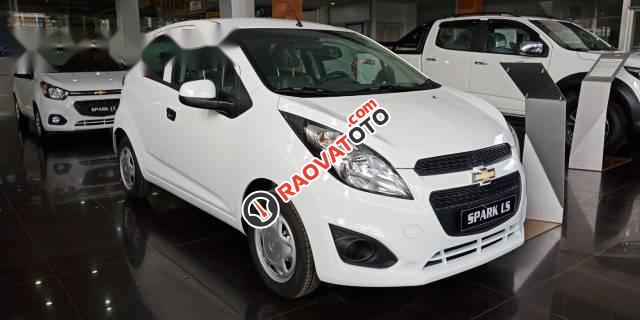 Cần bán Chevrolet Spark năm 2017, màu trắng-0