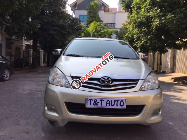 Bán Toyota Innova V đời 2008, màu bạc -0