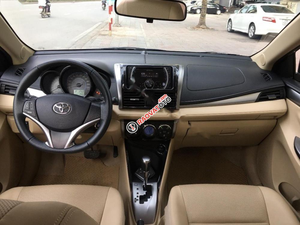 Cần bán gấp Toyota Vios G đời 2017, màu vàng số tự động, giá tốt-8