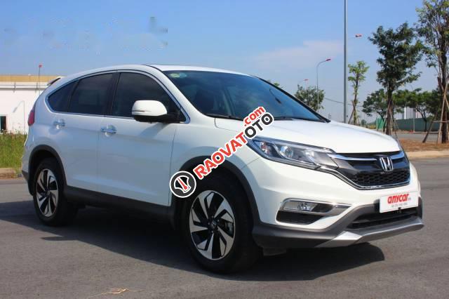 Bán gấp Honda CR V 2.4TG đời 2017, màu trắng-0