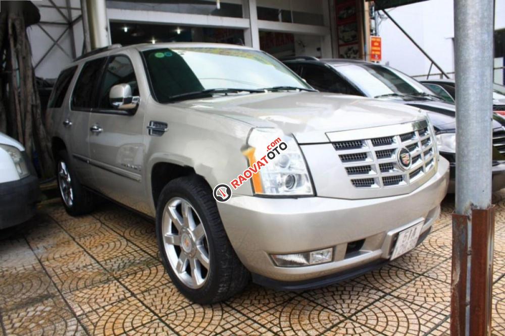 Bán Cadillac Escalade 6.2 V8 đời 2007, màu trắng, xe nhập-0