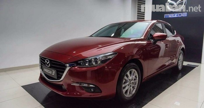 Bán xe Mazda 3 đời 2017, màu đỏ, nhập khẩu chính hãng-0