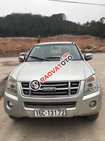 Bán Isuzu Dmax sản xuất 2008, màu bạc, giá tốt-1