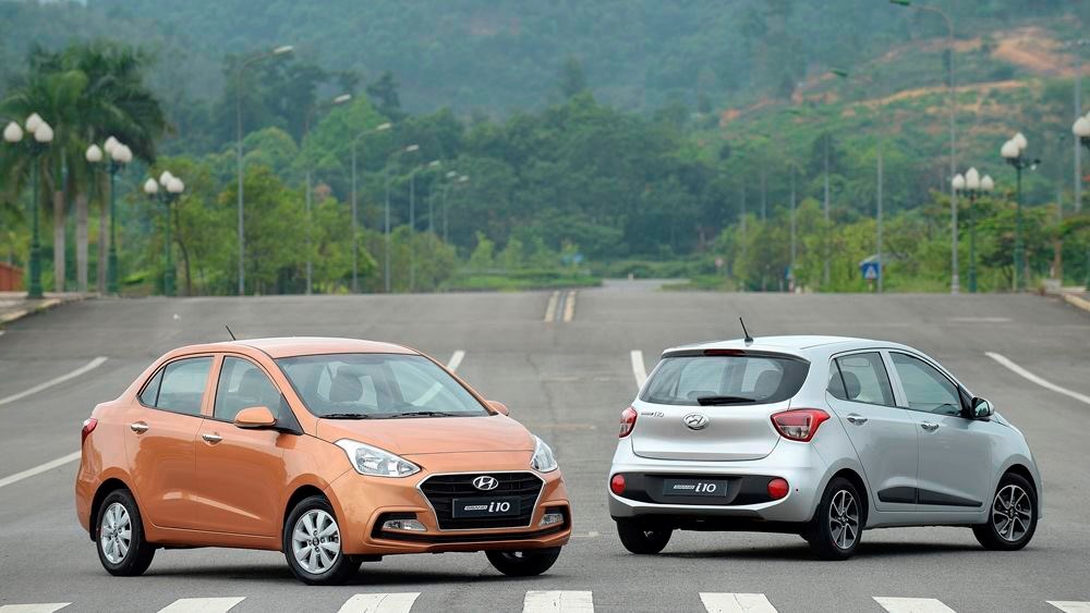 Bán xe Hyundai Grand i10 đời 2017, màu trắng, nhập khẩu  -5