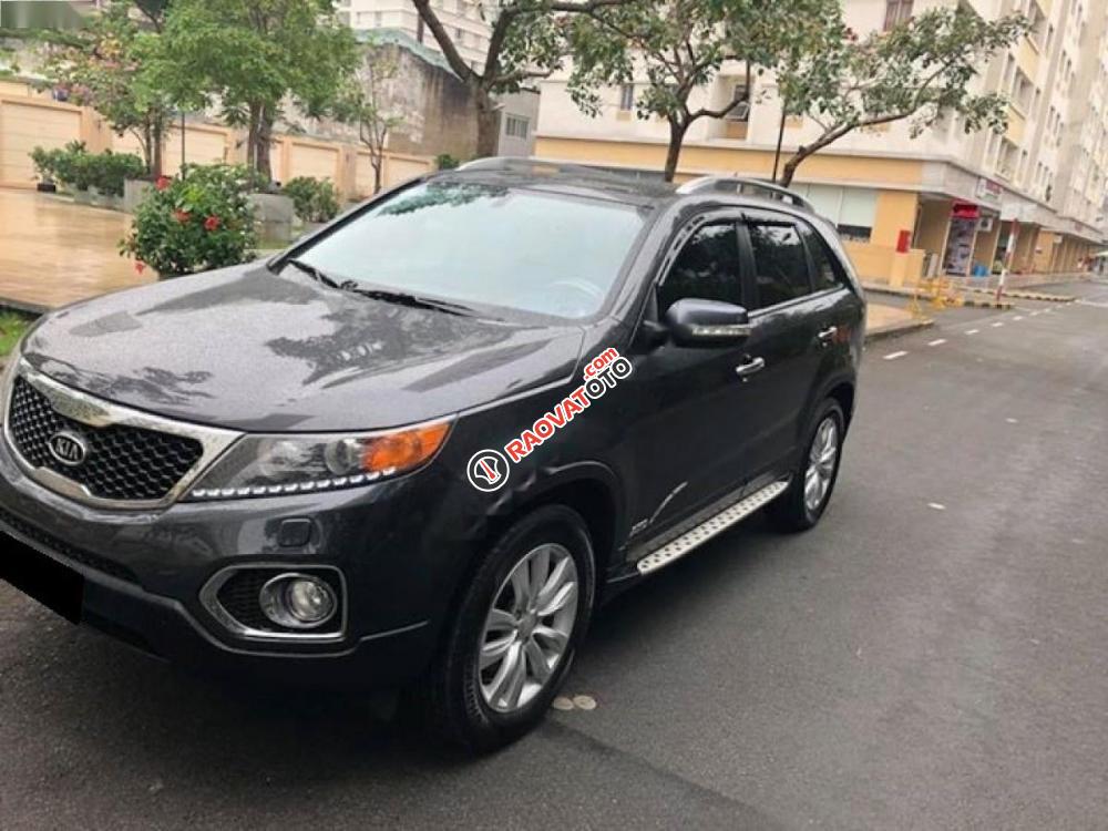 Bán Kia Sorento GAT 2.4L 2WD đời 2014, màu xám, giá chỉ 675 triệu-7