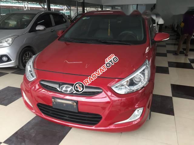 Bán Hyundai Accent đời 2012, màu đỏ, nhập khẩu chính chủ-1