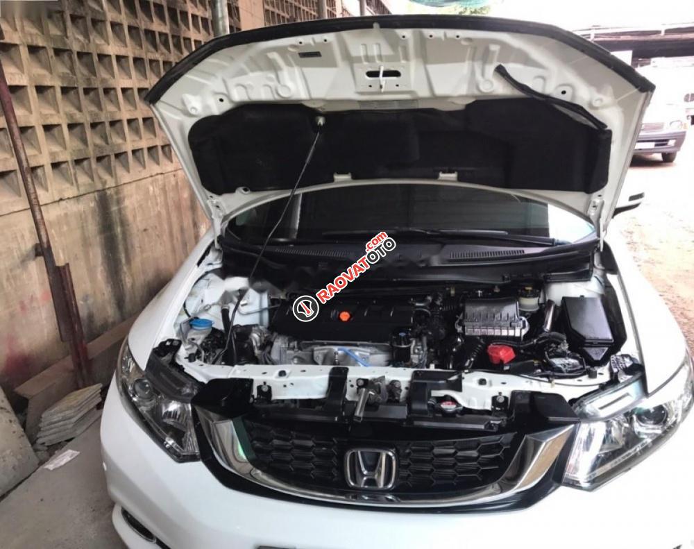 Bán Honda Civic 2.0 năm 2015, màu trắng, nhập khẩu, 630tr-5