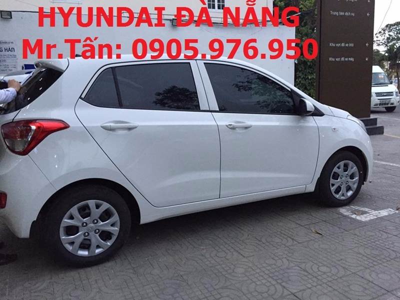 Cần bán Hyundai Grand i10 đời 2017, màu trắng, nhập khẩu chính hãng, giá tốt-7