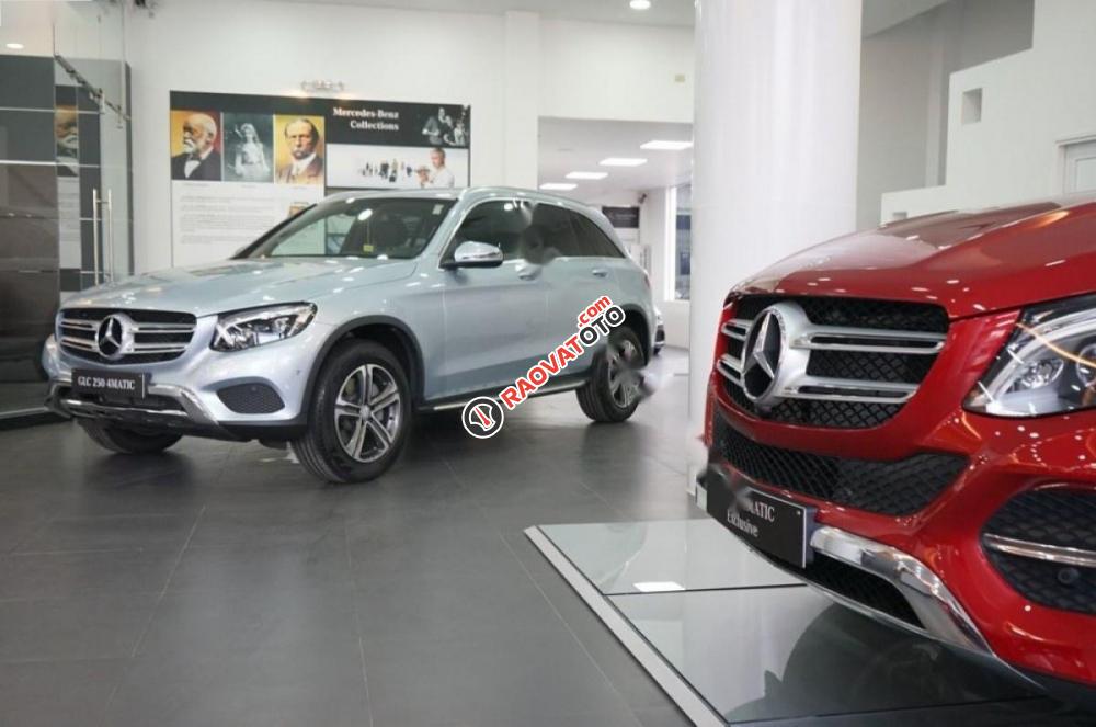 Bán Mercedes GLC 250 đời 2017, màu bạc-6