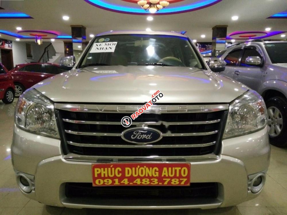 Bán ô tô Ford Everest đời 2010, màu bạc chính chủ, 520 triệu-0