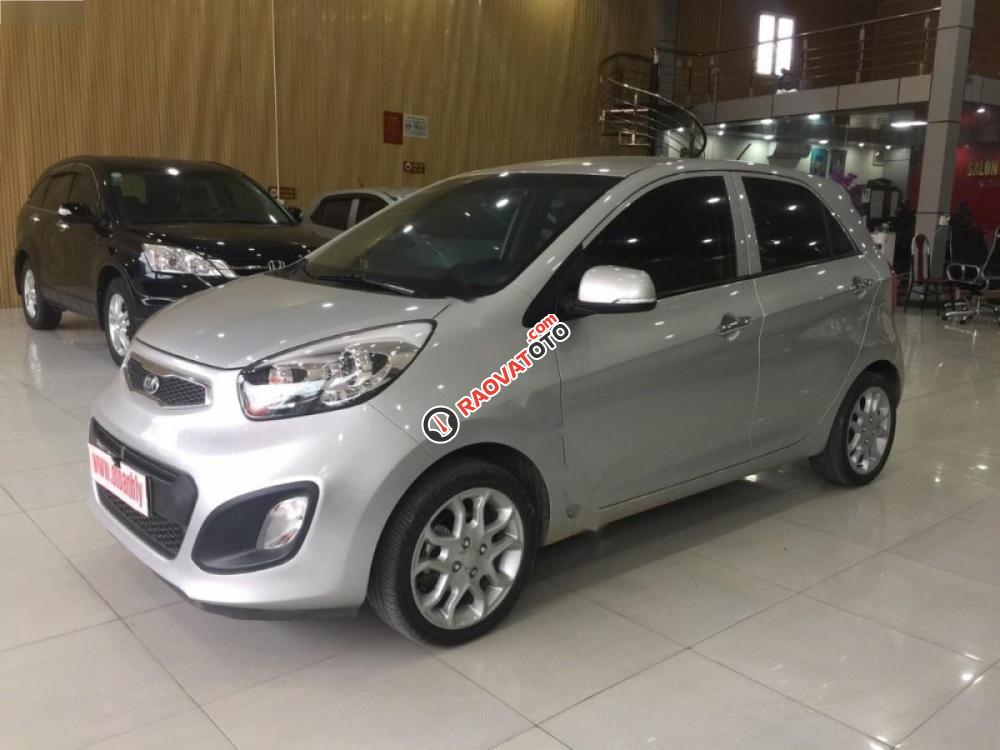 Bán Kia Picanto đời 2013, màu bạc số tự động, 315tr-7