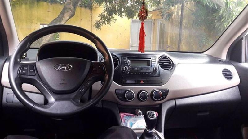 Cần bán lại xe Hyundai Grand i10 1.2MT đời 2017, màu bạc, 352 triệu-2